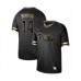 Men's Philadelphia Phillies #14 Jim Bunning Authentic Black Gold Fashion Baseball Stitched Jersey