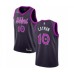 Men's Minnesota Timberwolves #10 Jake Layman Authentic Purple Basketball Stitched Jersey - City Edition