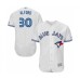 Men's Toronto Blue Jays #30 Anthony Alford White Home Flex Base Authentic Collection Baseball Player Stitched Jersey