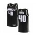 Men's Sacramento Kings #40 Harrison Barnes Authentic Black Basketball Jersey Statement Edition