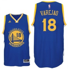 Golden State Warriors #18 Anderson Varejao 2015-16 New Swingman Road Blue Jersey