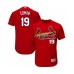 Men's St. Louis Cardinals #19 Tommy Edman Red Alternate Flex Base Authentic Collection Baseball Player Stitched Jersey