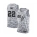 Men's San Antonio Spurs #22 Rudy Gay White Swingman Jersey - Earned Edition