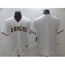 Men's Nike Arizona Diamondbacks Blank White Road Player Stitched Jersey