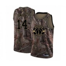 Men's Washington Wizards #14 Ish Smith Swingman Camo Realtree Collection Basketball Stitched Jersey