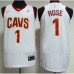 Men's Nike Cleveland Cavaliers #1 Derrick Rose White NBA Swingman Association Edition Jersey