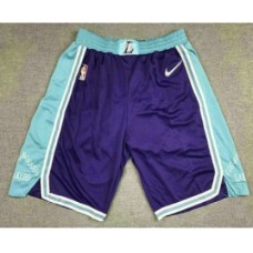 Men's Los Angeles Lakers Purple Nike Diamond 2022 City Edition Swingman Stitched Shorts