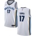 Men's Nike Memphis Grizzlies #17 Garrett Temple Swingman White NBA Jersey - Association Edition