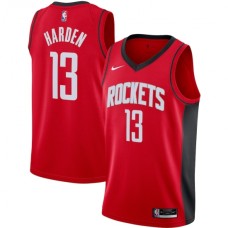 Men's Houston Rockets #13 James Harden Nike Red 2020-21 Swingman Stitched Jersey