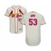 Men's St. Louis Cardinals #53 John Gant Cream Alternate Flex Base Authentic Collection Baseball Player Stitched Jersey