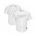 Men's Los Angeles Dodgers #74 Kenley Jansen Kenleyfornia Authentic White 2019 Players Weekend Baseball Jersey