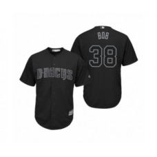 Men's Arizona Diamondbacks #38 Robbie Ray Bob Black 2019 Players' Weekend Replica Stitched Jersey