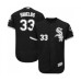 Men's Majestic Chicago White Sox #33 James Shields Black Alternate Flex Base Authentic Collection MLB Jerseys