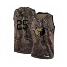 Men's Memphis Grizzlies #25 Miles Plumlee Swingman Camo Realtree Collection Basketball Jersey