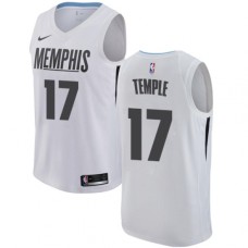 Men's Nike Memphis Grizzlies #17 Garrett Temple Swingman White NBA Jersey - City Edition