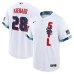 Men's St. Louis Cardinals #28 Nolan Arenado Nike White 2021 MLB All-Star Game Replica Player Stitched Jersey