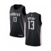 Men's Washington Wizards #13 Thomas Bryant Authentic Black Basketball Stitched Jersey - City Edition