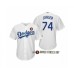 Men's 2019 Armed Forces Day Kenley Jansen #74 Los Angeles Dodgers White Stitched Jersey