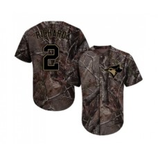 Men's Toronto Blue Jays #2 Clayton Richard Authentic Camo Realtree Collection Flex Base Baseball Jersey