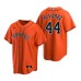 Men's Nike Houston Astros #44 Yordan Alvarez Orange Alternate Stitched Baseball Jersey