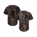 Men's Oakland Athletics #8 Robbie Grossman Authentic Camo Realtree Collection Flex Base Baseball Jersey