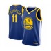 Men's Golden State Warriors #11 Klay Thompson Swingman Royal Blue 2019 Basketball Finals Bound Basketball Jersey - Icon Edition