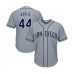 Men's San Diego Padres #44 Pedro Avila Authentic Grey Road Cool Base Baseball Player Stitched Jersey