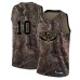 Men's Nike New Orleans Pelicans #10 Tony Carr Swingman Camo Realtree Collection NBA Jersey