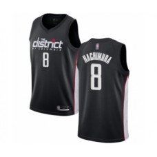 Men's Washington Wizards #8 Rui Hachimura Swingman Black Basketball Jersey - City Edition