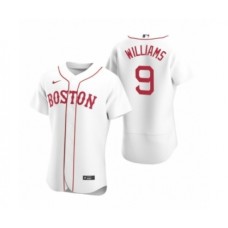 Men's Boston Red Sox Ted Williams Nike White Authentic 2020 Alternate Stitched Jersey