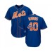 Men's New York Mets #40 Wilson Ramos Authentic Royal Blue Team Logo Fashion Cool Base Baseball Jersey