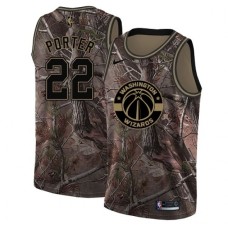 Men's Nike Washington Wizards #22 Otto Porter Swingman Camo Realtree Collection NBA Jersey