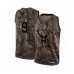 Men's Milwaukee Bucks #9 Wesley Matthews Swingman Camo Realtree Collection Basketball Stitched Jersey