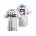 Men's Will Smith Atlanta Braves #51 White 2020 Stars & Stripes 4th of July Stitched Jersey