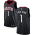 Men's Nike Houston Rockets #1 Michael Carter-Williams Swingman Black NBA Jersey Statement Edition