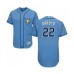 Men's Tampa Bay Rays #22 Christian Arroyo Columbia Alternate Flex Base Authentic Collection Baseball Jersey