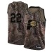 Men's Nike Indiana Pacers #22 T. J. Leaf Swingman Camo Realtree Collection NBA Jersey