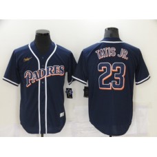 Men's San Diego Padres #23 Fernando Tatis Jr. Navy Nike 2021 Stitched Jersey