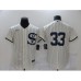 Men's Chicago White Sox #33 James McCann Cream Elite 2021 Field of Dreams Stitched Jersey