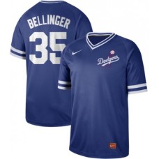 Men's Nike Los Angeles Dodgers #35 Cody Bellinger Royal Authentic Cooperstown Collection Stitched Baseball Jersey