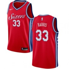 Men's Nike Philadelphia 76ers #33 Tobias Harris Red NBA Swingman Statement Edition Jersey