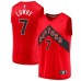 Men's Toronto Raptors #7 Kyle Lowry Fanatics Branded Red 2020-21 Fast Break Replica Player Stitched Jersey