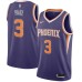 Men's Phoenix Suns #3 Chris Paul Nike Purple 2020-21 Swingman Stitched Jersey