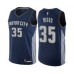 Men's Detroit Pistons #35 Christian Wood Authentic Navy Blue Basketball Stitched Jersey - City Edition