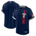 Men's Texas Rangers Blank Nike Navy 2021 MLB All-Star Game Replica Stitched Jersey