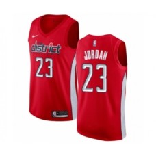 Men's Nike Washington Wizards #23 Michael Jordan Red Swingman Jersey - Earned Edition