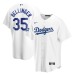 Men's Los Angeles Dodgers #35 Cody Bellinger Nike White 2020 World Series Champions Home Patch Replica Player Stitched Jersey