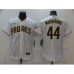 Men's Nike San Diego Padres #44 Joe Musgrove White Collection Baseball Player Stitched Jersey