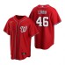 Men's Nike Washington Nationals #46 Patrick Corbin Red Alternate Stitched Baseball Jersey