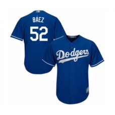 Men's Los Angeles Dodgers #52 Pedro Baez Royal Blue Alternate Flex Base Authentic Collection Baseball Player Stitched Jersey